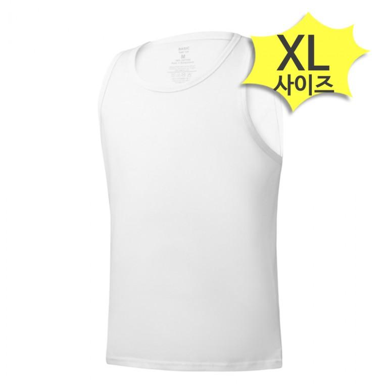 라이프폼 남성 런닝 셔츠 XL사이즈 순면 100% 사계절 부드러운 나시 베이직 메리야스 민소매