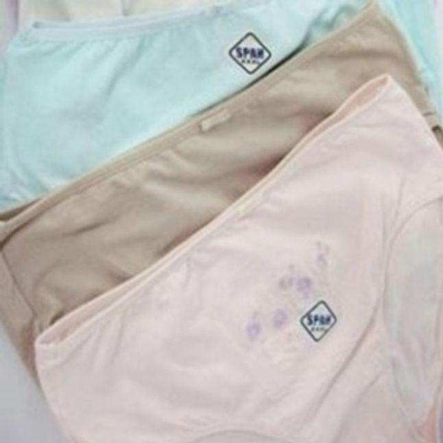 빅마담 기본 빅사이즈 자수팬티 5칼라중 선택 1