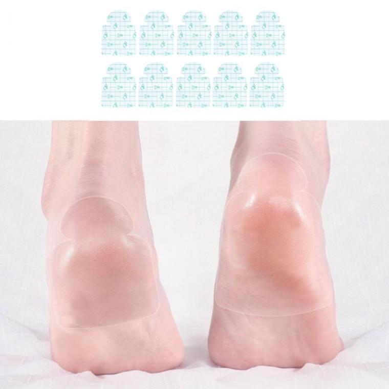 갈라짐 발 패치 10p 필름 전용 보호 투명 뒤꿈치 뒷꿈치갈라짐 물집방지