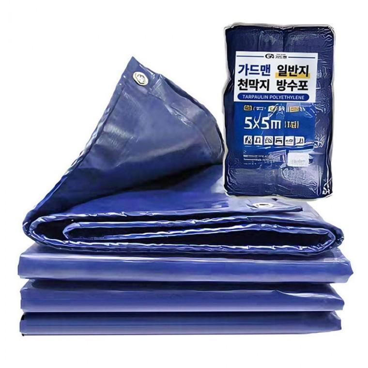 타포린 방수포 일반지 덮개 캠핑 천막 1P 다용도 5x5m