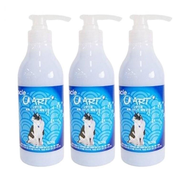 3P 외부 고양이 방지 기생충 해충 샴푸 520ml 벼룩