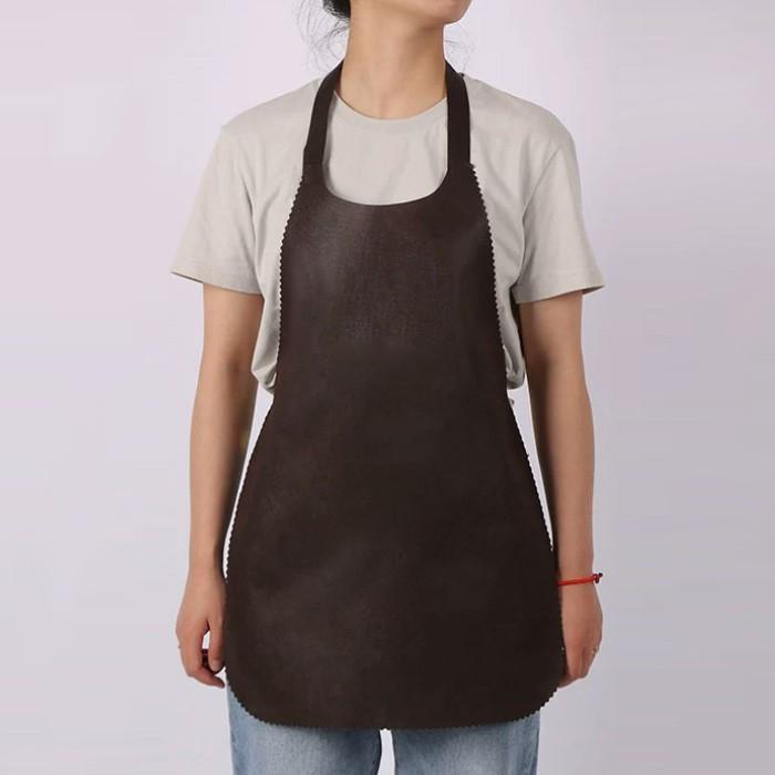 [월드온]벌크 일회용 부직포 앞치마 직포앞치마 위생용앞치마 업소용 어린이집 작업 꾸미기앞치마 DIY앞치