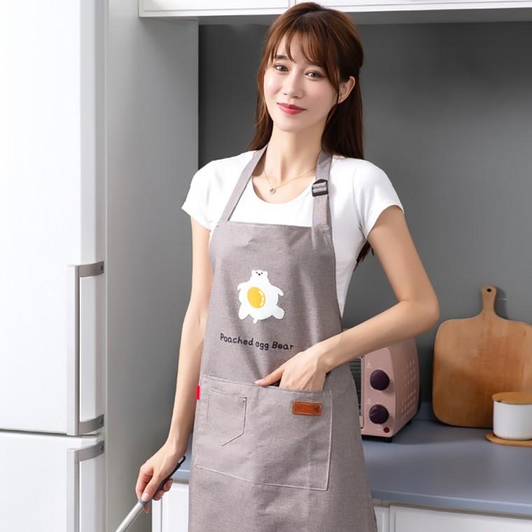 에그베어 다용도 방수 앞치마 주방 카페 바리스타