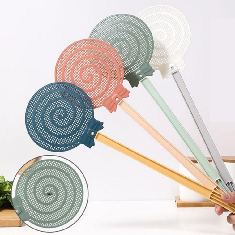 달콤한 캔디 파리채 모기채 파스텔 4Color