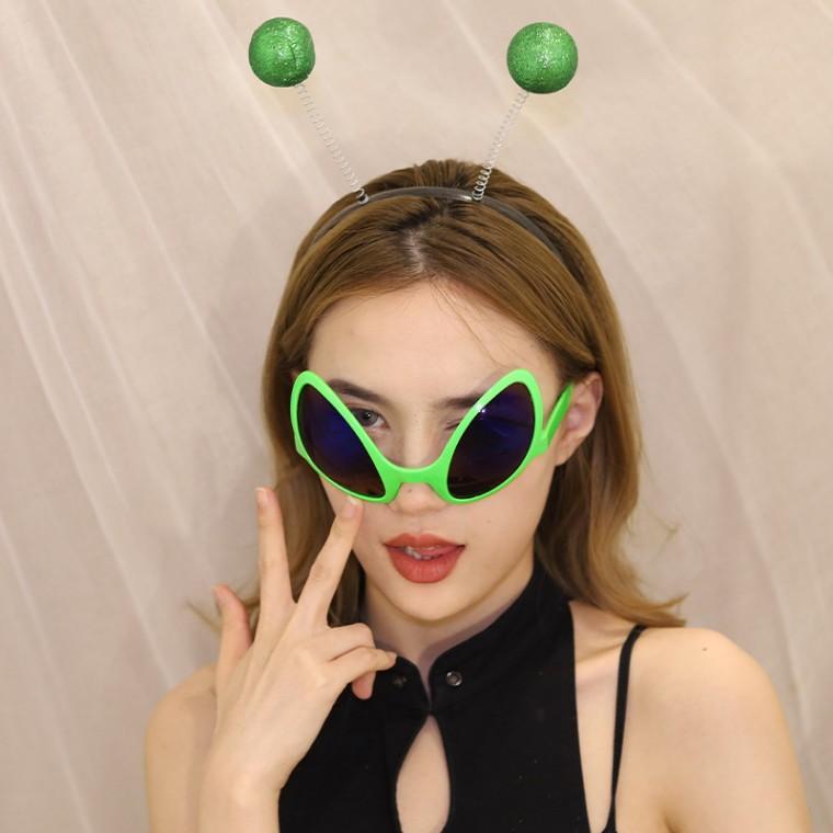 픽셀 에일리언 왹져 인싸 선글라스 안경 파티 소품