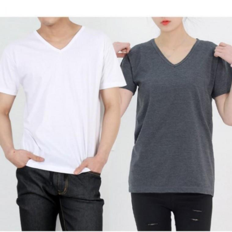 남자기본브이반팔면티셔츠 편안한티셔츠 면티셔츠 반팔티셔츠 남자티셔츠