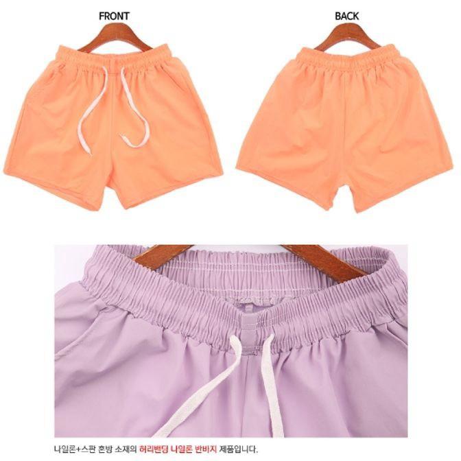 스판 남자 반바지 밴딩 남성 스포츠 반바지 숏팬츠