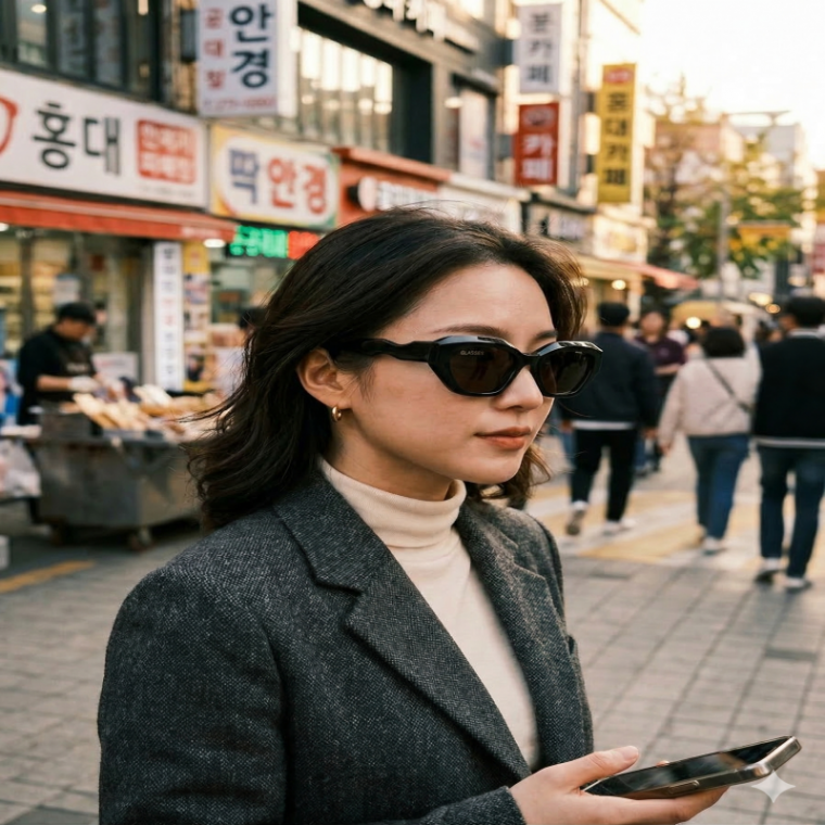 볼드 커브(Bold Curve) 블랙 브라운 선글라스(2016-블랙 브라운) (사은품 = 선바이저 선글라스 클립