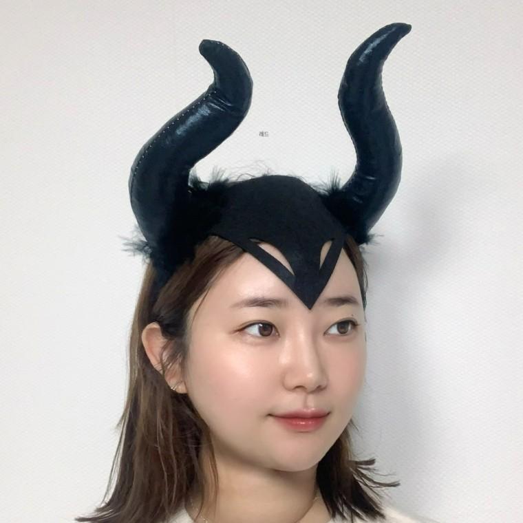 할로윈 악마뿔 머리띠 응원 코스튬 할로윈파티 의상 소품