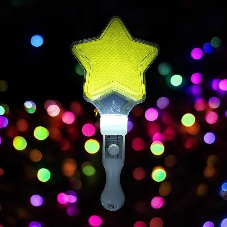 LED 별 야광봉(옐로우) 행사 콘서트 공연 응원봉/재입고