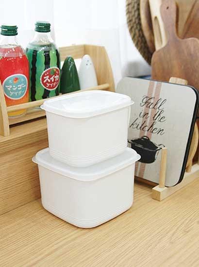 냉장고에 쏙 일본산 마키노 밀폐용기 2size