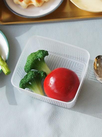 이노마타 채반 밀폐용기 찬통 야채찜기 두부보관함