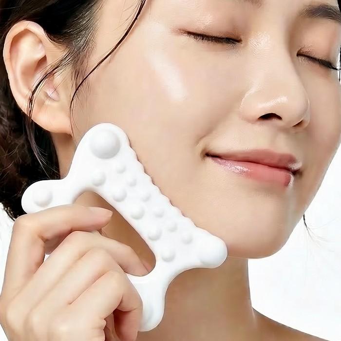 붓기제로 괄사 마사지기 / V라인 디톡스 림프순환 승모근 비대칭 셀프 마사지