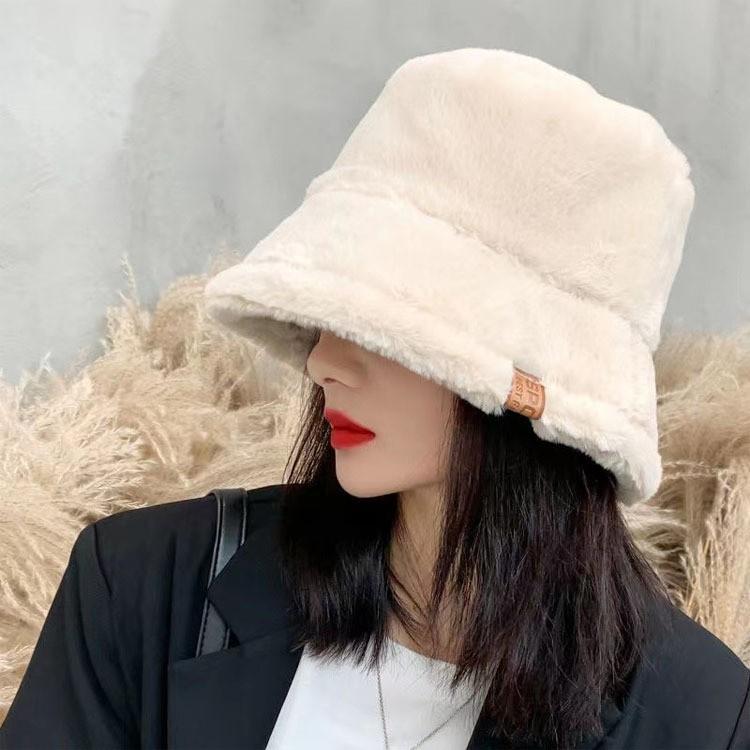 부드러운 인조퍼 벙거지 ELM-086