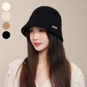 보들 굵은 골지 버킷햇 ELM-161