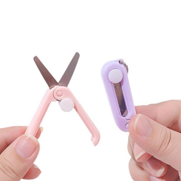 휴대용 접이식 미니 가위 키링 LM-0891