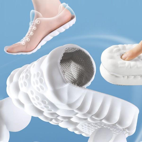 쿠션깔창 기능성  깔창 평발 통증 쿠션 클라우드 쿠션깔창 에어홀 인솔 푹신한깔창