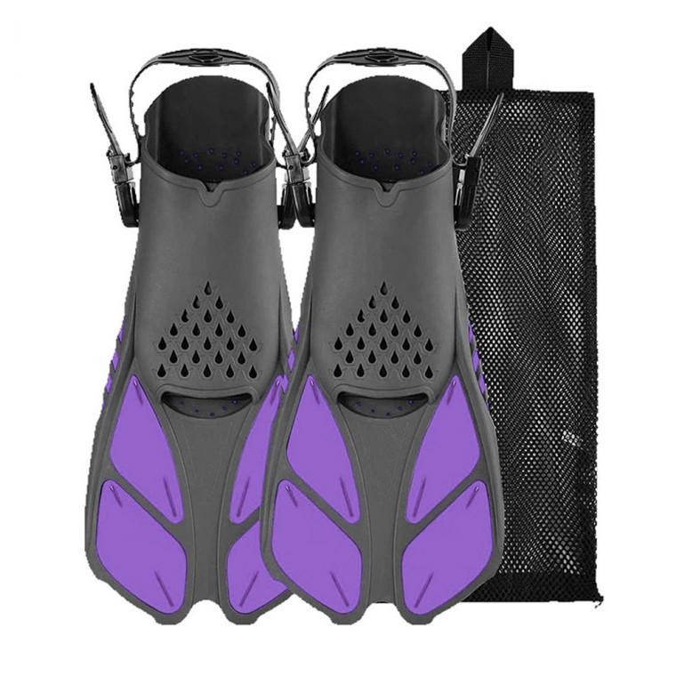 남여공용 발에 딱맞는 길이조절 오리발 프리다이빙 스노클링 수영장