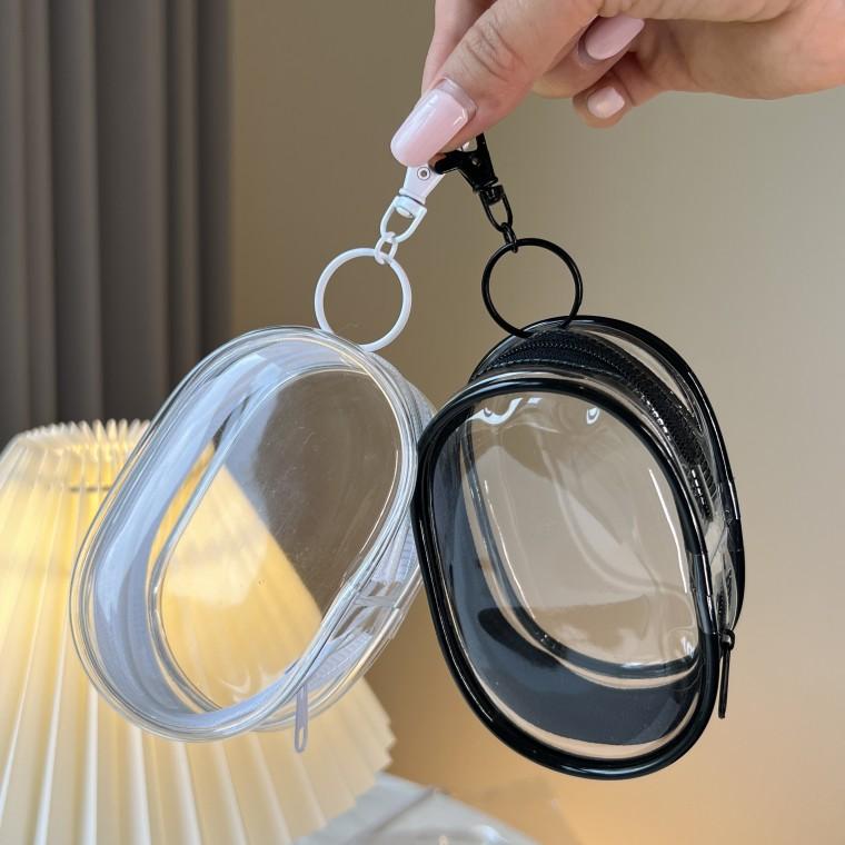 투명 파우치 키링 인형 화장품 PVC 케이스