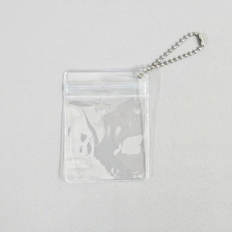 투명 지퍼백 볼체인 키링 만들기 DIY 세트 10개입 6x8