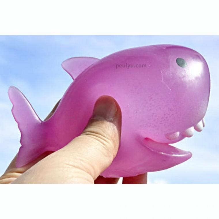 햇빛이 좋은 태닝 상어 말랑이 변색 스트레스볼