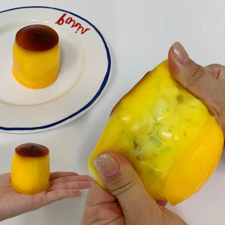 카라멜젤푸딩 소리나는 말랑이 스퀴시볼 바삭크런치