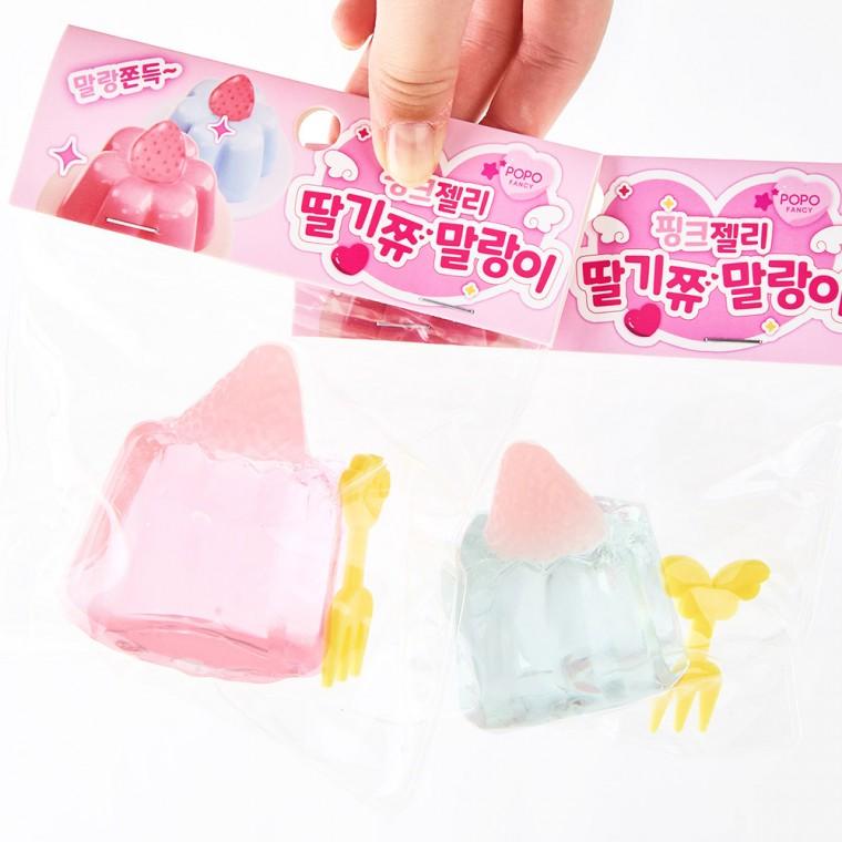 핑크젤리 딸기쮸 말랑이-16EA