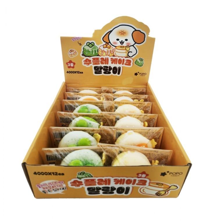 플유 수플레 케이크 말랑이 한박스 12개입 부드러운 구름빵 말랑말랑
