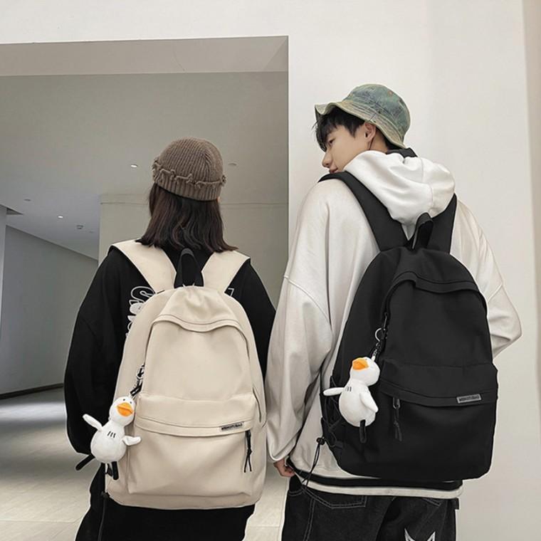 [위드기프트] 고퀄탄탄원단 캐쥬얼 백팩+오리키링세트