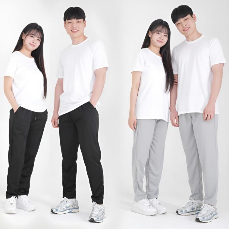 2500배송 아이스 메쉬 바지 에어스판 밴딩팬츠 쿨바지