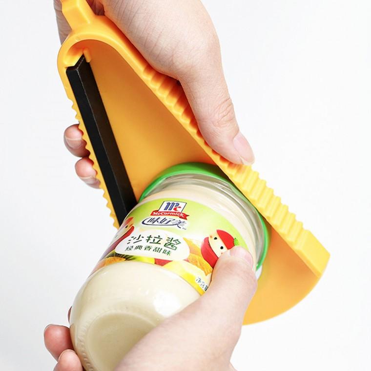 만능 멀티 잼병 다용도 병따개(PVC) 스테인레스 바틀 오프너 만능 오프너 통조림 병뚜껑 캔뚜껑 맥주병
