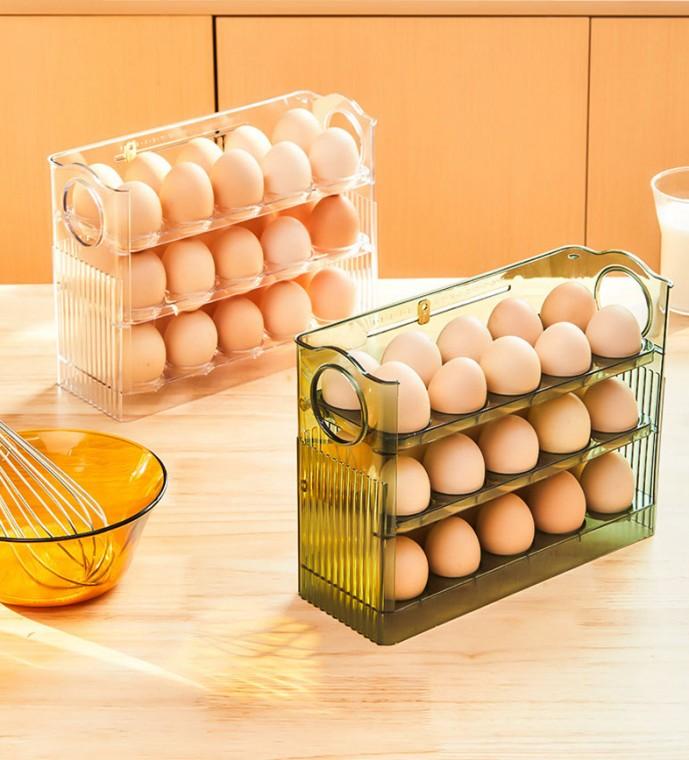냉장고 계란 보관 용기 달걀 트레이 정리함 보관함 30구