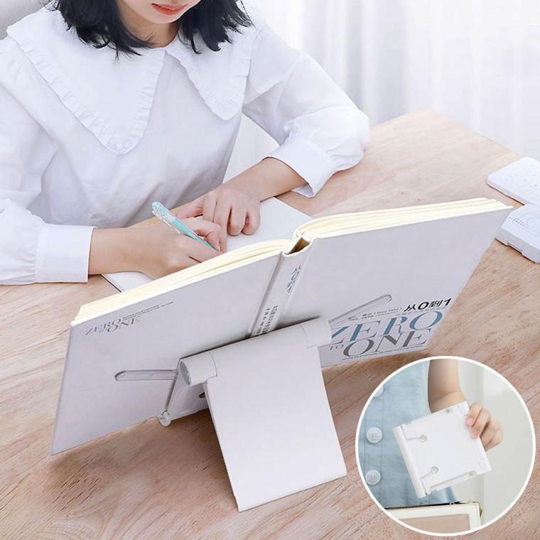 가볍고 휴대가능한 와이드 확장 독서대 스마트폰 핸드폰 태블릿 거치대 겸용