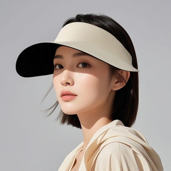 심리스 돌돌이 무봉제 선캡 모자 선캡 남여공용 썬캡 여름 버킷햇 여름 자외선차단 휴가 비치