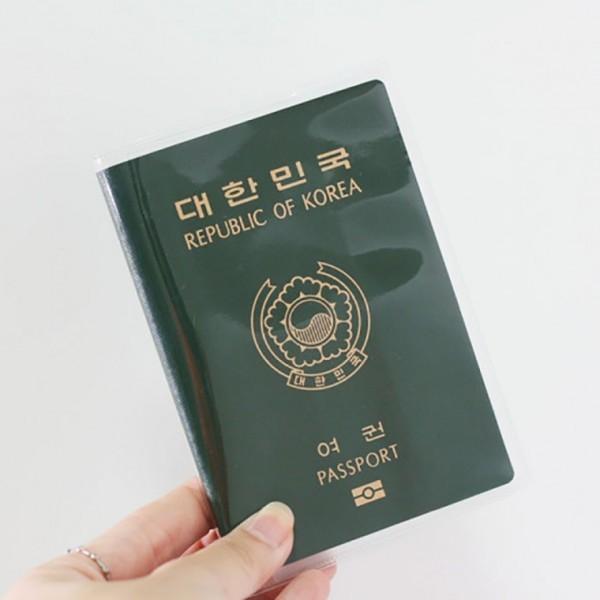 투명 여행 여권커버 스크래치방지 여권케이스 여권지갑