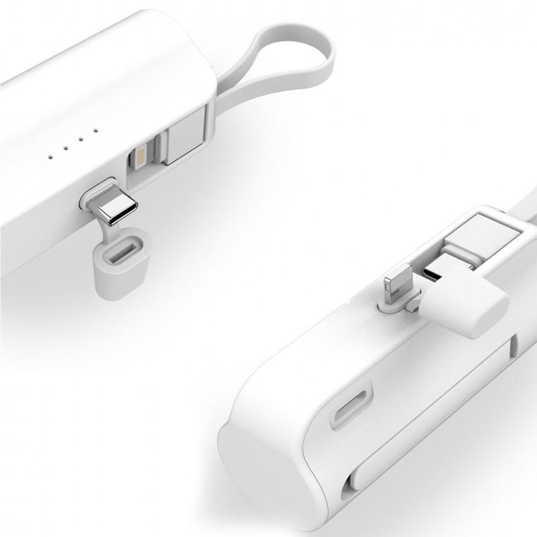 [cm00216]도킹 보조배터리 5000mAh C탑입+ 스마트폰 2개 동시 충전 가능