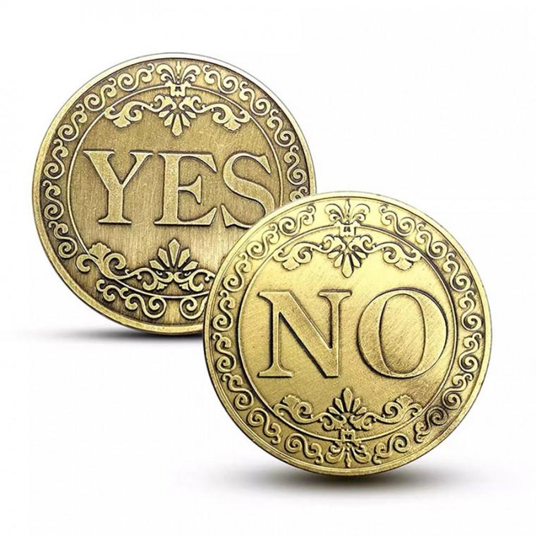 의사결정 동전던지기 Yes or No 앞뒤 코인 DD-13317