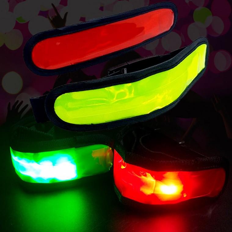 LED 러닝 팔찌 야광 형광 라이트 인쇄가능 DD-13117