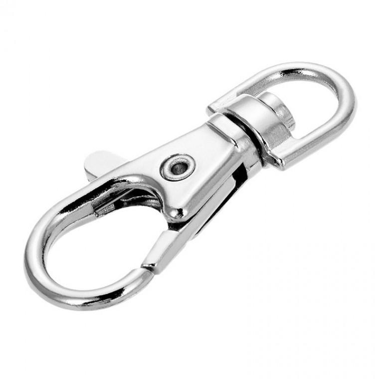 DIY 부자재 키링 D자 열쇠고리 링 가방고리 RD-12537