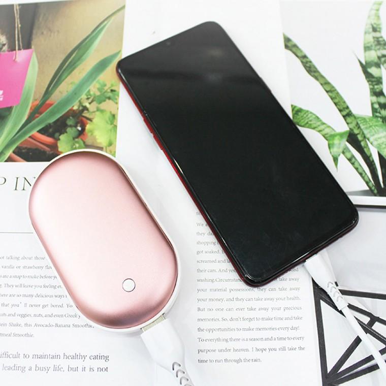 [인쇄] 대용량 휴대용 손난로 4400mAh 보조배터리