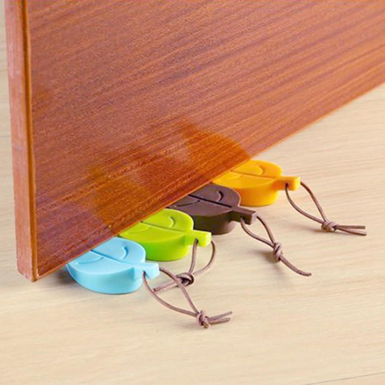 도어스토퍼 나뭇잎 실리콘 문 고정 가드 RD-11770