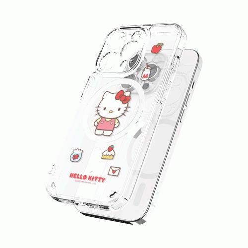 캐릭터즈 어텐션 투명 클리어 렌즈 가드 맥세이프 케이스 17 S25 A15 A16 M156