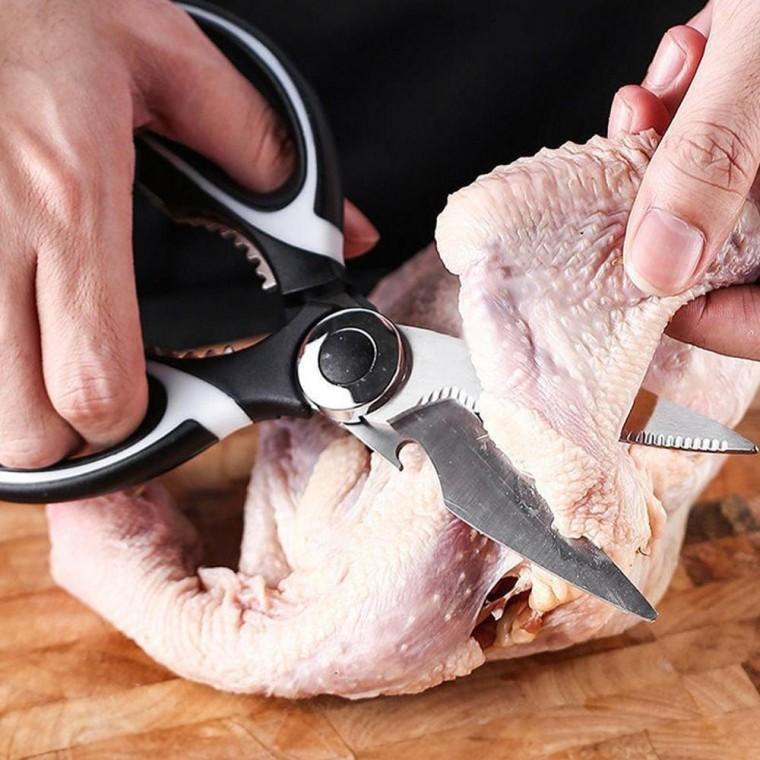 고기 자르는 생선 손질 호두 까기 주방 무쇠 가위 호두까기 고기가위 업소용 다용도