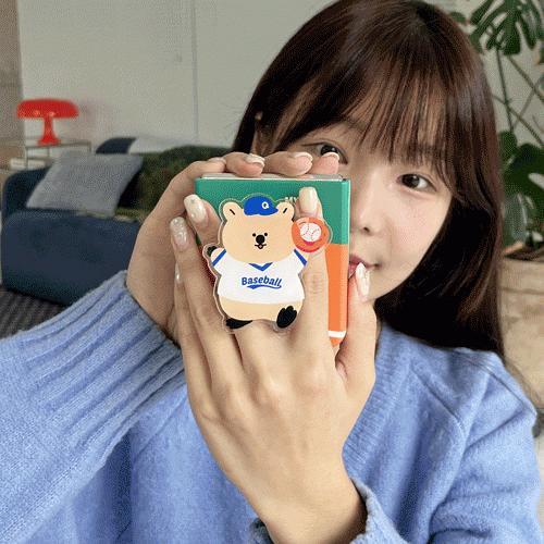 트라이코지  운동회 아크릴 스마트톡 3D 곡면 하드 케이스 플립7 플립6 플립5 플립4 플립3
