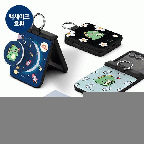 트라이코지 리틀티노의 하루 오토 힌지 보호 마그네틱 카드 도어 범퍼 케이스 갤럭시Z플립7(F766)