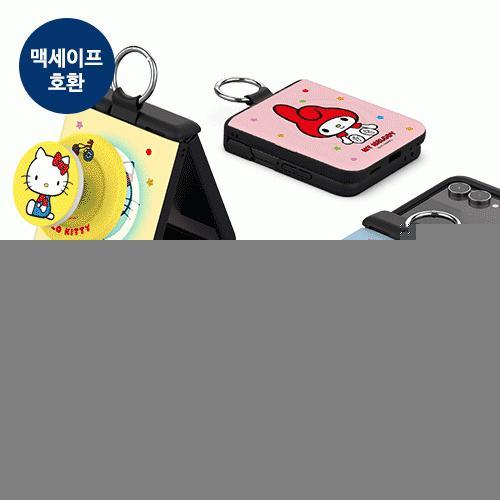 캐릭터즈 위크앤드 오토 힌지 보호 마그네틱 카드 도어 범퍼 케이스 갤럭시Z플립7(F766)