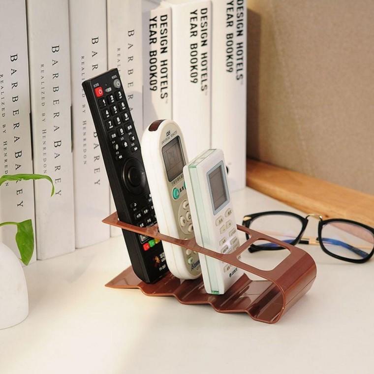 4단 리모컨 정리함 보관함 콘정리함 리모콘 꽂이 거치대 수납함 콘수