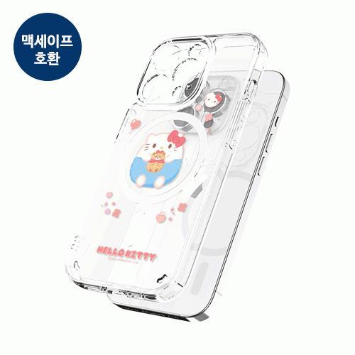 캐릭터즈 퍼니마루 클리어 렌즈가드 마그네틱 케이스 S25 S24 17 16 S23