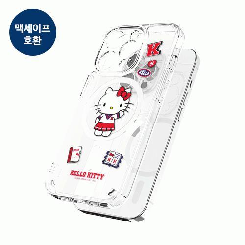 캐릭터즈 대학 클리어 렌즈가드 마그네틱 케이스 S25 S24 17 16 S23