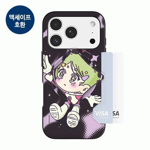 트라이코지 소녀클럽 투카드 마그네틱 범퍼케이스 아크릴 마그네틱 톡 세트 S26 A17 A36 17 S25 A16